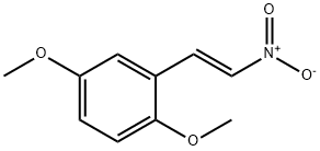 (E)-1,4-二甲氧基-2-(2-硝基乙烯基)苯 结构式