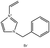1-乙烯基-3-苄基咪唑溴盐 结构式
