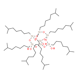 异辛基取代PSS-三硅醇 结构式