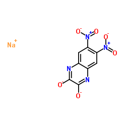 DNQX二钠盐 结构式