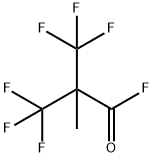 2,2-双(三氟甲基)丙酰氟 结构式