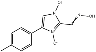 1-羟基-4-(4-甲基苯基)-1H-咪唑-2-甲醛肟 3-氧化物 结构式