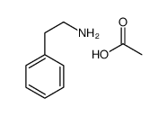 2-苯乙胺乙酸盐 结构式