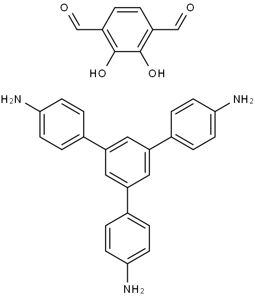 2,3-DhaTab COF 结构式