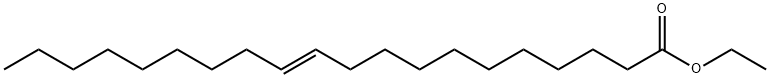 11-Eicosenoic acid, ethyl ester, (11E)- 结构式
