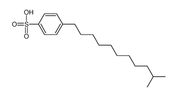 支链C12烷基苯磺酸 结构式