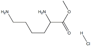 甲基-2,6-二氨基己盐酸盐 结构式