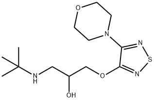 马来酸噻吗洛尔-D5 结构式