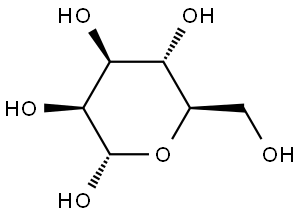 α-D-甘露糖 结构式