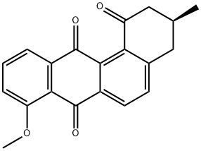 (+)-Rubiginone B2 结构式