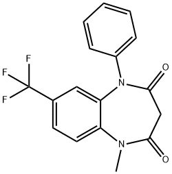 三氟巴占 结构式