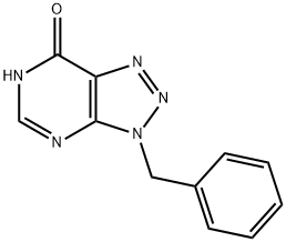 3-苄基-3H-[1,2,3]三唑并[4,5-D]嘧啶-7-醇 结构式