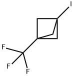 1-碘-3-(三氟甲基)双环[1.1.1]戊烷 结构式