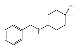 4-(苄基氨基)-1-甲基环己醇 结构式