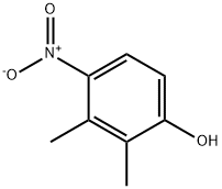 2,3-二甲基-4-硝基苯酚 结构式