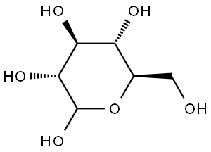 D-葡萄糖 结构式