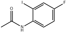 4-氟-2-碘苯基乙酰胺 结构式
