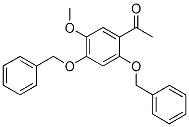 1-[5-甲氧基-2,4-双(苯基甲氧基)苯基]-乙酮 结构式