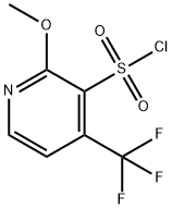 2-甲氧基-4-(三氟甲基)吡啶-3-磺酰氯 结构式