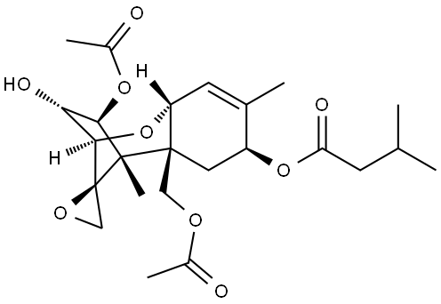T-2毒素(镰刀菌属) 结构式