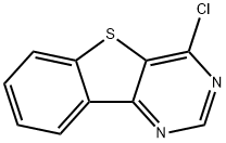 4-氯苯并[4,5]噻吩并[3,2-D]嘧啶 结构式