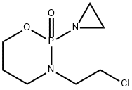 2-(1-氮丙啶基)-3-(2-氯乙基)四氢-2H-1,3,2-氧氮磷杂环己烷 2-氧化物 结构式