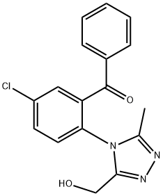 阿普唑仑杂质B 结构式