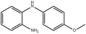N-(2-氨基苯基)-N-(4-甲氧基苯基)胺盐酸盐 结构式