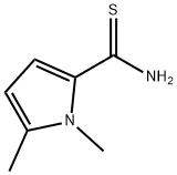1,5-二甲基-1H-吡咯-2-碳硫酰胺 结构式