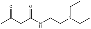 N-[2-(二乙氨基)乙基]-3-氧代丁酰胺 结构式