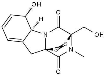 胶霉毒素 结构式