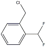 1-(氯甲基)-2-(二氟甲基)苯 结构式