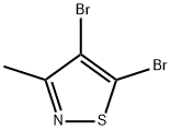 4,5-二溴-3-甲基异噻唑 结构式