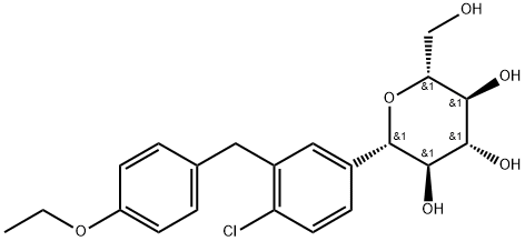 达格列净 结构式