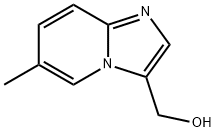 (6-甲基咪唑并[1,2-a]吡啶-3-基)甲醇 结构式
