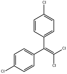 2,2-双(4-氯苯基)-1,1-二氯乙烯 结构式