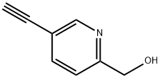 5-乙炔基吡啶-2-甲醇 结构式