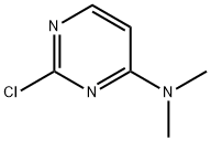 4-(N,N-二甲基氨基)-2-氯嘧啶 结构式
