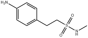 4-氨基-N-甲基苯乙基磺酰胺 结构式