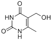 5-(羟甲基)-6-甲基-2,4(1H,3H)-嘧啶二酮 结构式