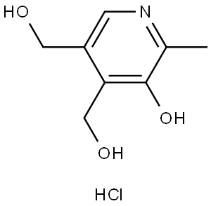 吡哆醇盐酸盐 结构式