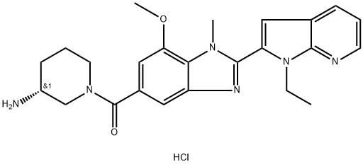 GSK199 盐酸盐 结构式