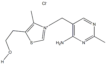 维生素B1 结构式