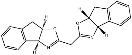 (-)2,2′-亚甲基双(3α，8α-二氢-8H-茚并[1，2-d]噁唑 结构式