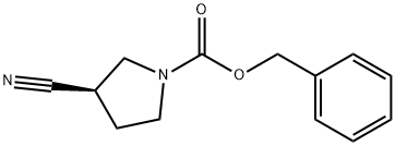 (R)-1-N-Cbz-3-氰基吡咯烷 结构式