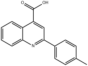 2-对甲苯基喹啉-4-羧酸 结构式