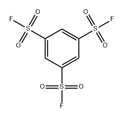 1,3,5-三(氟磺酰基)苯 结构式