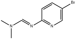 N-(5-溴吡啶-2-基)-N,N-二甲基甲酰胺脒 结构式