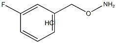 O-[(3-氟苯基)甲基]羟胺盐酸盐 结构式