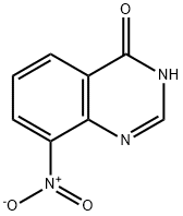 8-硝基-4-喹唑啉酮 结构式